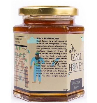 black pepper honey